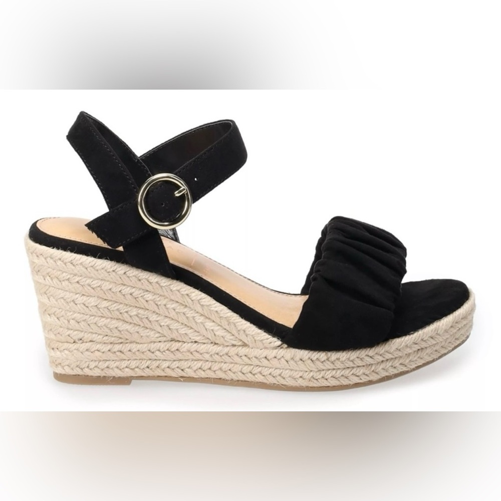 LC Lauren Conrad Lapis Wedge Sandals